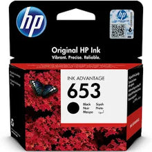 HP 653 BLACK INK ADVANTAGE CARTRIDGE FOR DESKJET PLUS IA 6075/6475 (YIELD 360 PAGES) | Hewlett Packard Inkjet Cartridges Genuine