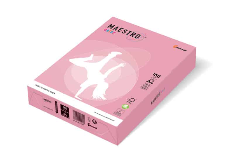 Maestro Colour Pink 160 A4 250Shts