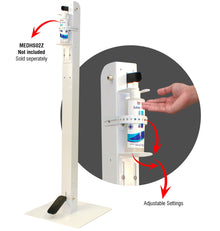 Free standing foot operational dispenser | PPE