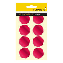 NOTORIAL SEAL N40 RED (72 LABELS)