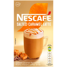 NESCAFE GOLD SALTED CARAMEL LATTE SACHETS 10X18G | Instant Coffees