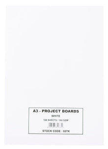 WHITE BOARD A3 100'S | Paper & Board
