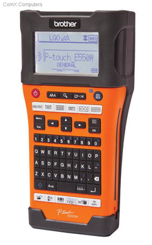 P-Touch E550WVP : Handheld/Mobile Printer, Wi-Fi enabled, 7 lines of print, P-Touch | Labelling Machines