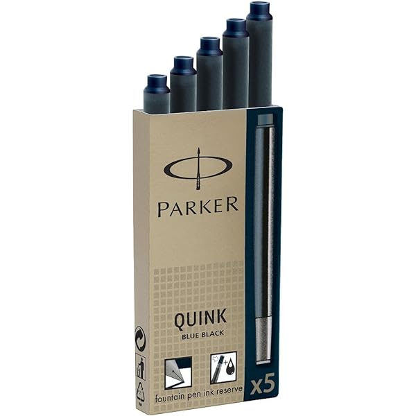 Parker Quink Fountain Cartridge Refill Black - Cape Town Delivery Only | Refills