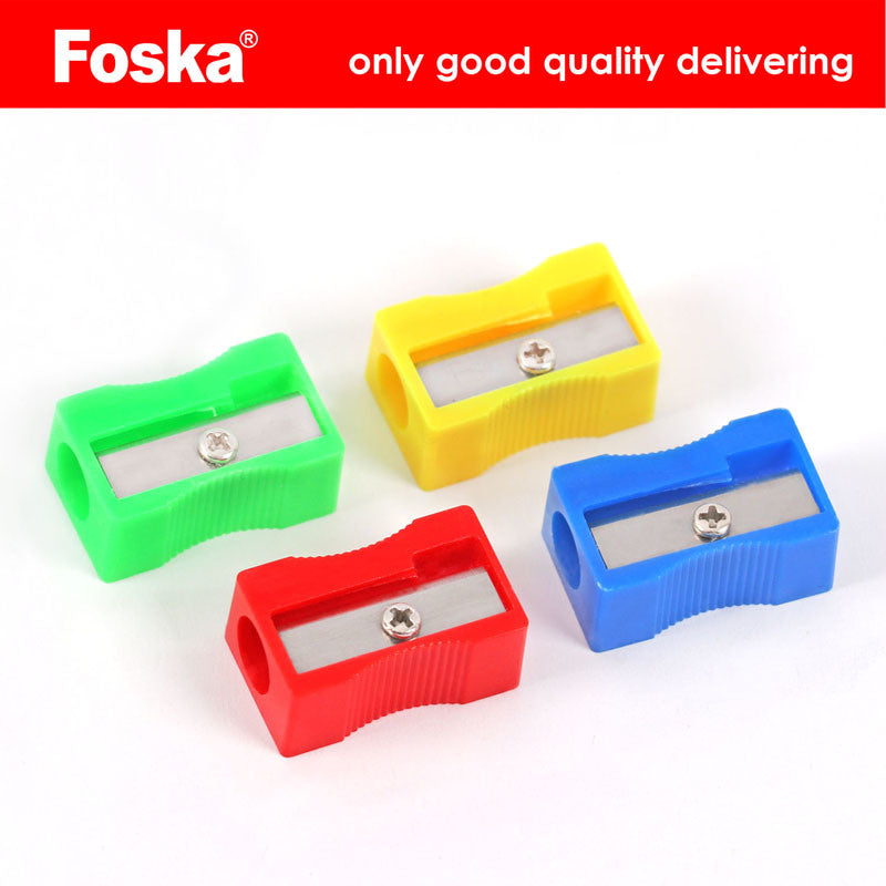 SINGLE PLASTIC SHARPENER(MIN 24) | Sharpeners