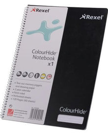 REXEL A4 NOTEBOOK - BLACK | Note Books
