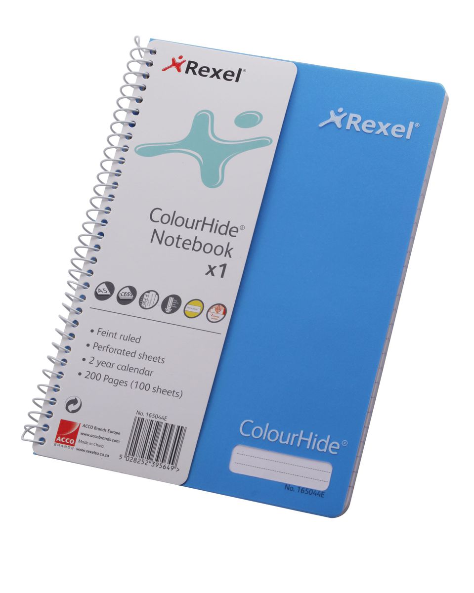 REXEL A5 NOTEBOOK - BLUE | Notebooks