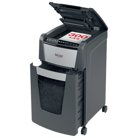 Rexel Shredder P4 Optimum AutoFeed+ 300X Automatic Cross Cut Paper | Shredders