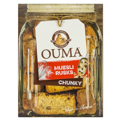 Ouma Chunky Muesli Rusks 500g | Biscuits