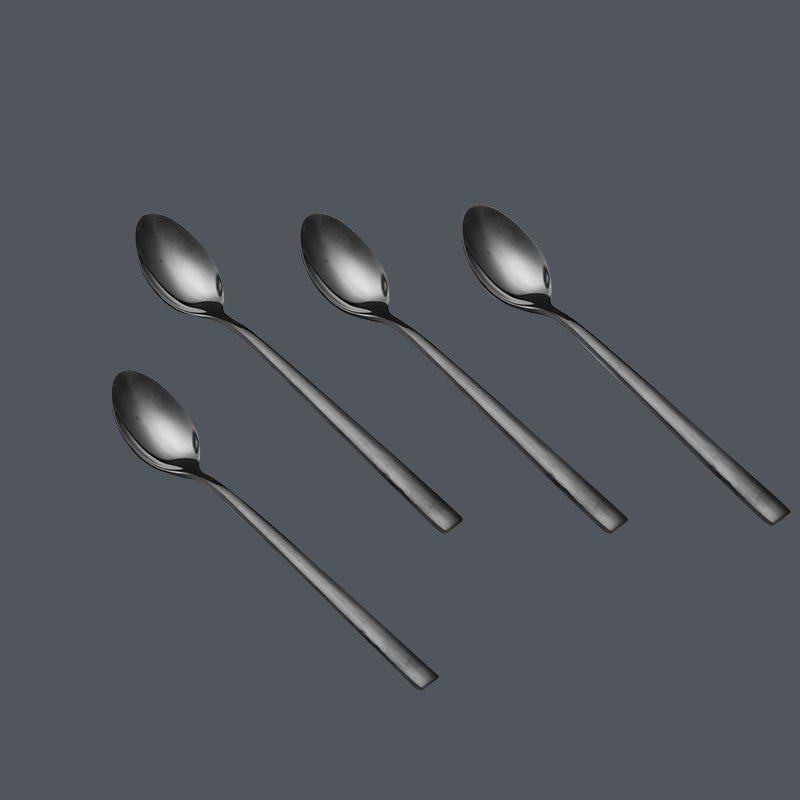 Salton 4 pack Teaspoons Black | Kitchen Utensils