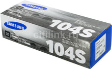 SAMSUNG MLT-D104S BLACK TONER CARTRIDGE FOR ML1660/1860/186 | Hewlett Packard Toner Cartridges Genuine