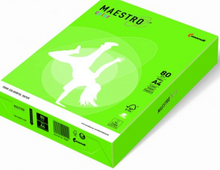 MAESTRO COLOR JAVA GREEN PAPER 80GSM PACK | Coloured Paper