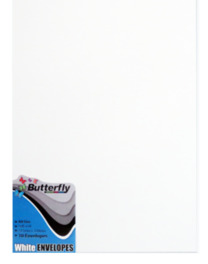 BUTTERFLY A4 WHITE 10 TAB BOARD FILE DIVIDERS | Project Board
