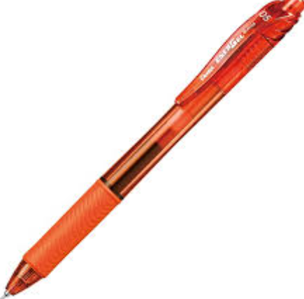 PENTEL ENERGEL BLN105 X RETRACTABLE GEL RED 0.5MM | Gel Pens