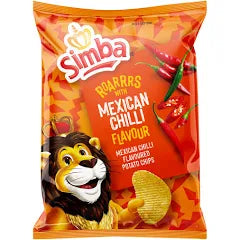 CHIPS SIMBA 36G, MEXICAN CHILLI | CANTEEN & JANITORIAL