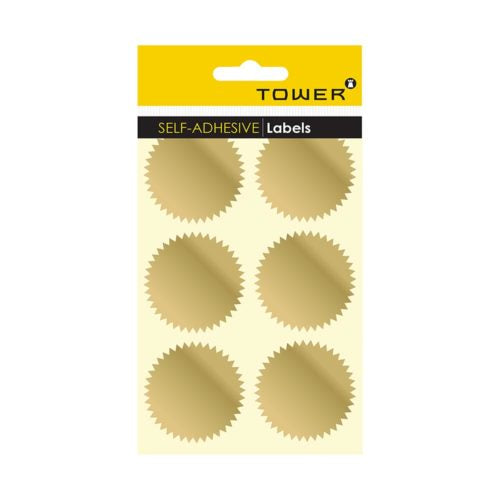 NOTARIAL SEAL N50 GOLD (60 LABELS) | Notarial Seal Labels