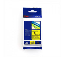 Brother TZ641 18mmx8m Black On Yellow Tape | Brother Tape