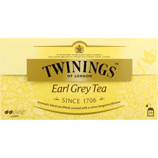 Twinings Earl Grey Teabags 25 Pack | Teas