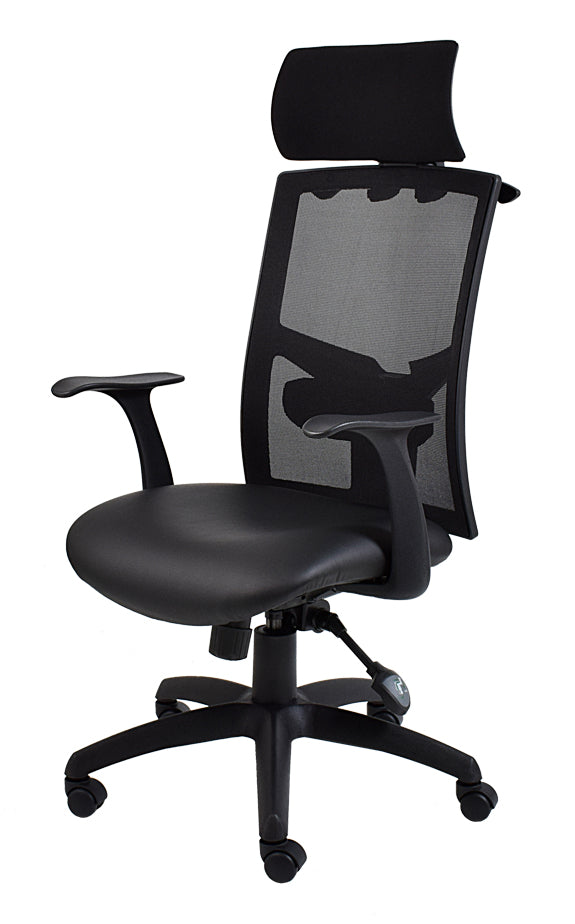 WINSTON NETTED SYNCHRO WITH Y75 ARMS CONTRACT BLACK | Chairs