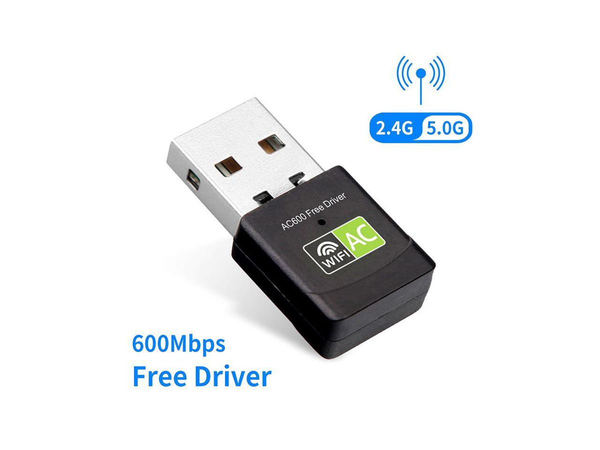 Wi-Fi Dual Band USB Adapter 2.0 High Speed