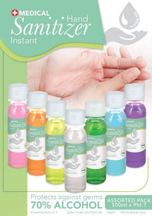 Hand Sanitizer 100ml Asst - PKT 7 | PPE