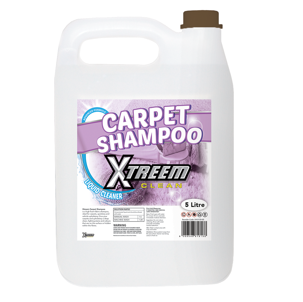 Xtreem Carpet Shampoo 5L | XTREEM Cleaning Materials