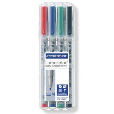 Staedtler L-Color Fine Wallet 4 Non Permanent | General Markers