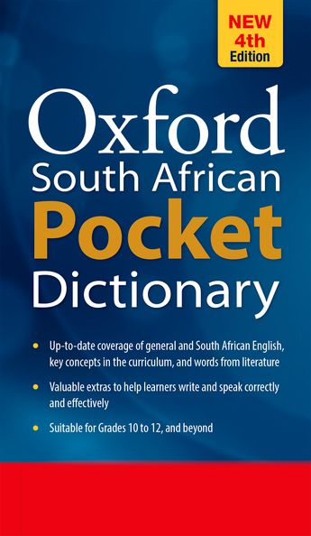 South African Oxford Pocket Dictionary 4th Edition | Dictionaries