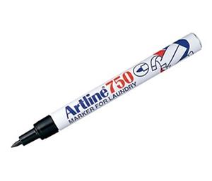 Artline EK750 Laundry Marker Black