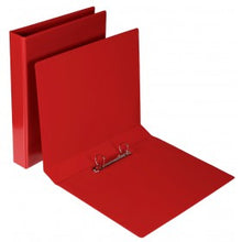 A4 25mm Ringbinder PP Red | Files - Ring Binder - 2 D Ring