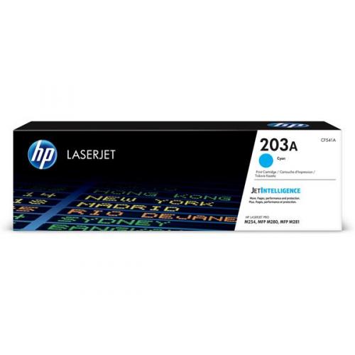 HP 203A Cyan Original LaserJet Toner Cartridge 1,300 pages | Hewlett Packard Toner Cartridges Genuine