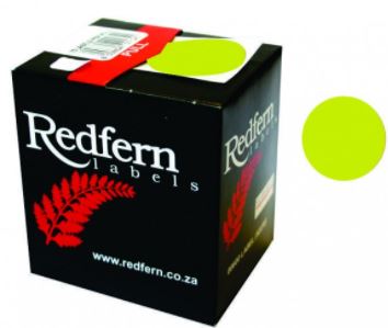 Redfern C19 Label Fluor. Green