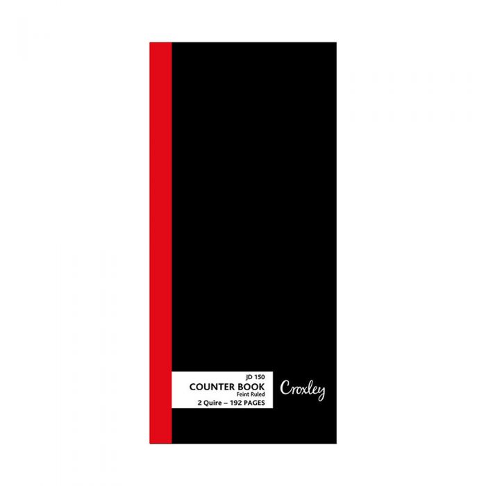 Croxley JD150 2Quire Ruled,Feint Counter Book | Counter Books