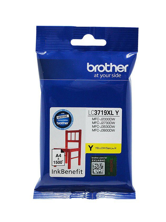 BROTHER TONER CARTRIDGE MFCJ3530/3930/2730 H/YIELD YELLOW | Brother Toner Cartridges Genuine