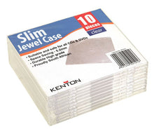 Kenton Jewel Case For CD Slim 5.2mm  Clear | Storage - CD Envelopes and Pockets