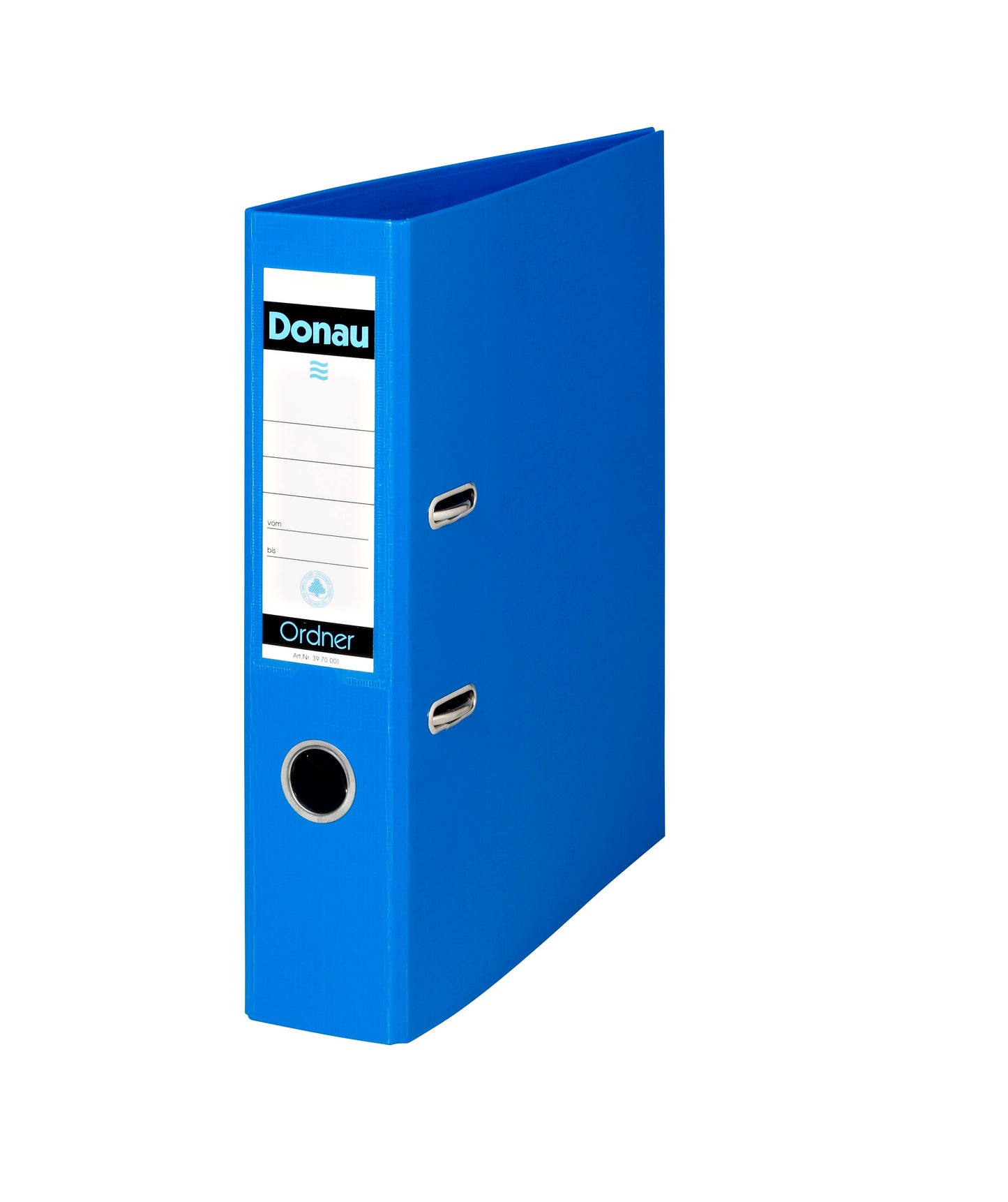 Donau Polyprop Lever Arch 75mm A4 Blue