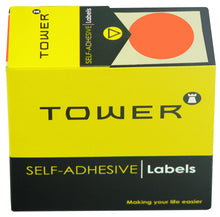 Tower C32 Label Flu Red