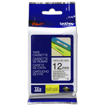 Brother TZ231 12mmx8m Black On White Tape