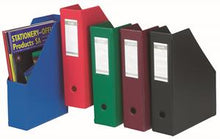 BANTEX PVC COLLAPSIBLE MAGAZINE FILING BOX BLUE