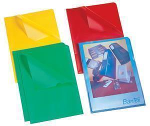 Bantex Secretarial Folder Frost Yellow -Pack 10