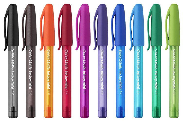 Paper Mate Inkjoy100 Capped Ballpen Medium Nib - Red | Ballpoint Pens