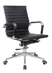 CLASSIC EAMES REPRO MEDIUM BACK - Black | Chairs