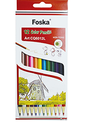 Foska Colour Pencils 12's Short