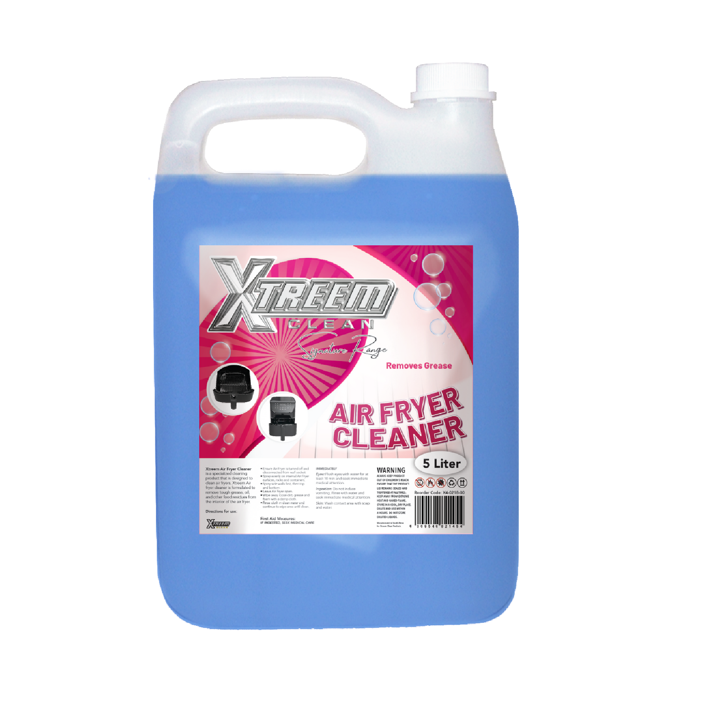 Xtreem Air Fryer Ceaner 5l | XTREEM Cleaning Materials