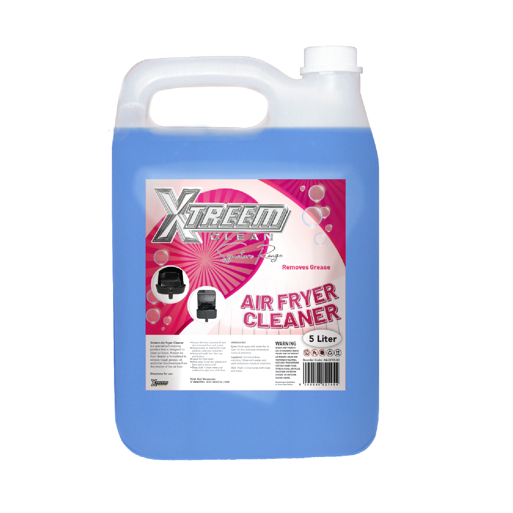 Xtreem Air Fryer Ceaner 5l | XTREEM Cleaning Materials