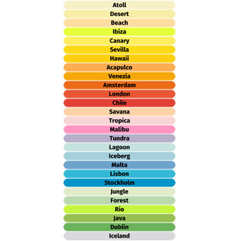 Image Coloraction Bold tints A4 Bond 160gsm Hawaii Yellow 250 Sheets | Board Colours