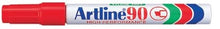 Artline EK90 Marker Red Chisel