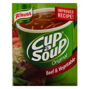 Cup A Soup-Beef and Veg