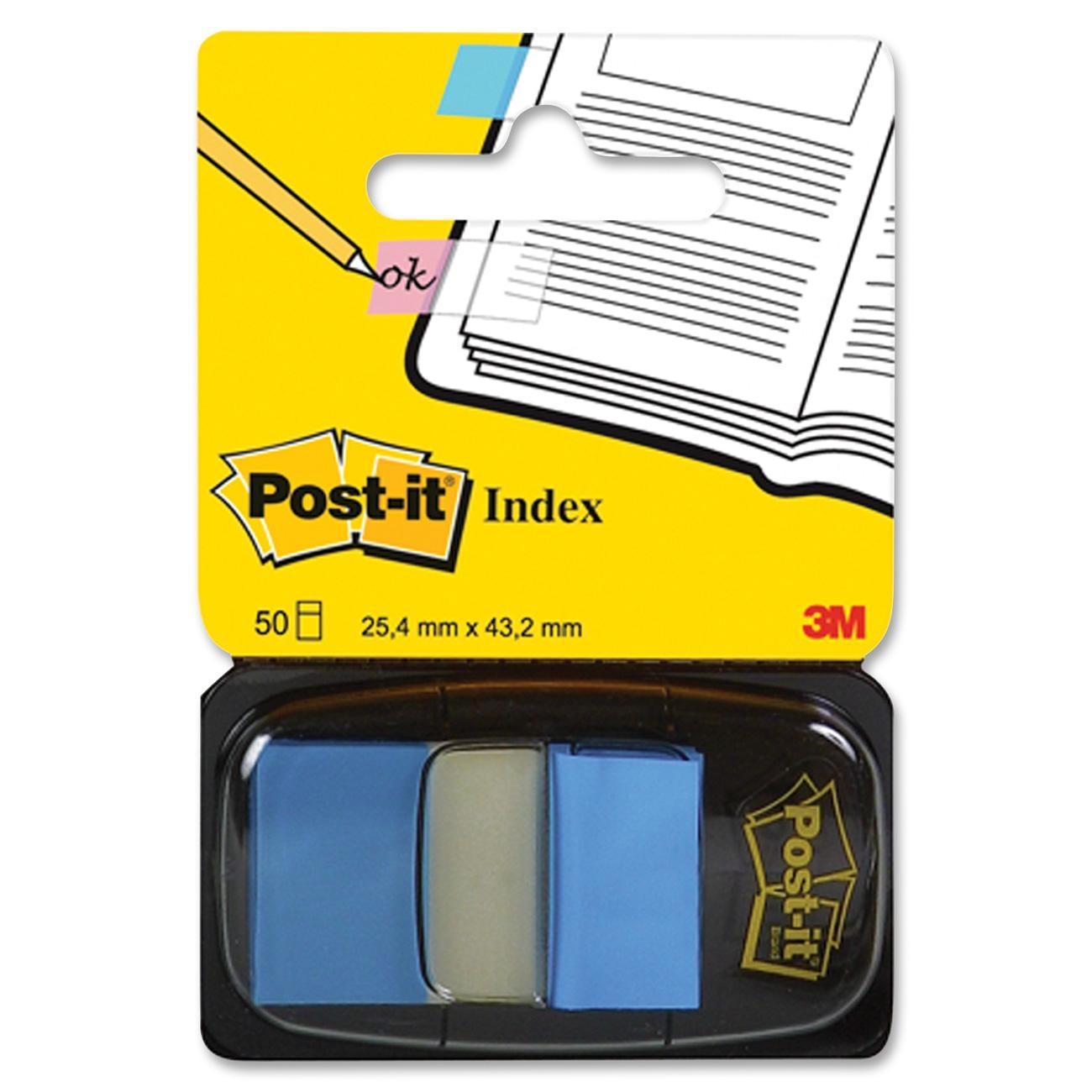 Post It Tape Flags Blue | Adhesive Note Flags