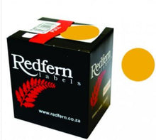 Redfern C19 Label Fluor. Orange